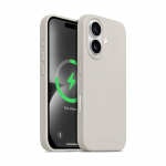 Crong Color Cover Magnetic MagSafe &uuml;mbris seadmele iPhone 16, kivibeež