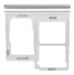 SIM card holder Samsung A315 A31 2020 Prism Crush Valge original (service pack)