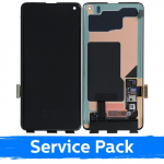 LCD Ekraan &Uuml;hildub Samsung G973 S10 Must (Service Pack) (NF version)