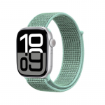 Crong Nylon Apple Watch spordirihm, 38/40/41/42 mm, Atlantic Green