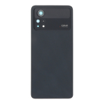 Tagakaas Xiaomi Poco X4 Pro 5G juodas (su kameros stikliuku) OEM