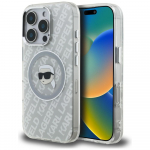 Karl Lagerfeld IML Karl Head Logo MagSafe &uuml;mbris iPhone 16 Pro Max - hall
