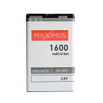 Aku MAXXIMUS NOK 5800/5230 1600 LION C3/N900/X6 16GB/