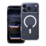 Case for iPhone 18 Pro Max / 17 Pro Max Forcell F-Protect Clear Hybrid Premium compatible with Magsafe transparent