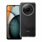 Skaidrus 2 mm dėklas telefonui XIAOMI Redmi A3 4G (su kameros apsauga) permatomas