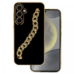 Dėklas telefonui Samsung Galaxy S23 FE dizainas 4 juodas