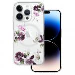Tel Protect Gėlių Magnetinis dėklas telefonui Iphone 13 dizainas 7