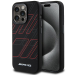 AMG Silicone Large Rhombuses Pattern MagSafe &uuml;mbris jaoks iPhone 15 Pro - must