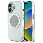 Guess IML Metal Colored Circle Classic Logo MagSafe &uuml;mbris jaoks iPhone 16 - hall