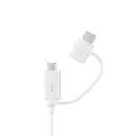 Samsung Combo EP-DG930DWEGWW Kaabel USB-A / micro USB - USB-C 1.5m - valge