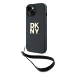 DKNY Wrist Strap Stock Logo &uuml;mbris jaoks iPhone 15 / 14 / 13 - must