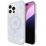 Case-Mate Twinkle MagSafe &uuml;mbris seadmele iPhone 16 Pro Max, Disco mustriga
