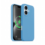 Crong Color Cover Magnetic &ndash; MagSafe &uuml;mbris iPhone 16 jaoks (sinine)
