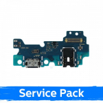 Charging Port &Uuml;hildub Samsung A325 A32 4G Koos Flex / Plata 100% Original (Service Pack)