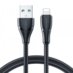 USB Kaabel Joyroom "S-UL012A11" Must "Lightning" 200cm