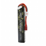 Lipo Gens Ace 25C 1100 mAh 3S1P 11,1 V airsoft-relva aku T-pistikuga