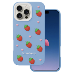 Maasika &uuml;mbris iPhone 16 Pro Max 6,9" sinine