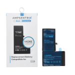 AmpSentrix Basic aku iPhone X (suur mahutavus 3150 mAh)