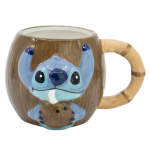 Disney Stitch Coconut 3D keraamiline kruus kinkekarbis, 325 ml