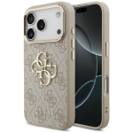 GUESS GUE005483 (PU W/ Big 4G Classic Logo) kaitse&uuml;mbris seadmele iPhone 18 Pro / 17 Pro, v&auml;rv: roosakuldne