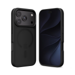 Crong Hybrid Matte Magnetic - MagSafe Case iPhone 18 Pro / 17 Pro (Black)