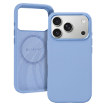 Liavec Silky Case with Metal Camera Frame for Iphone 18 Pro Max/17 Pro Max light blue