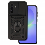 Slide Camera Armor &Uuml;mbris jaoks Samsung Galaxy A36 5G Must
