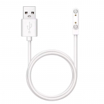 Blavec magnetinis kabelis K-02 vaiki&scaron;kam i&scaron;maniajam laikrodžiui baltas