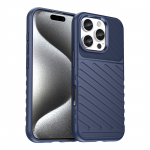 Thunder &Uuml;mbris jaoks iPhone 16 Pro Max Silicone &Uuml;mbris - Sinine