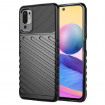 Thunder Case Paindlik ja vastupidav TPU &uuml;mbris Xiaomi Redmi Note 10 5G / Poco M3 Pro jaoks must