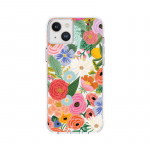 Rifle Paper Clear MagSafe &uuml;mbris seadmele iPhone 14 Plus, Garden Party Blush mustriga