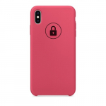 Dėklas "Silicone Case" skirtas iPhone X (XS) / Hibiscus / su įpakavimu
