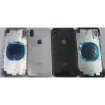 Tagakaas &Uuml;hildub iPhone X full housing / Valge / OEM