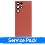 Tagakaas &uuml;hilduv Samsung S908 S22 Ultra / Punane / (Service Pack)