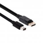 Club 3D Mini DisplayPort kuni DisplayPort 1.2 HBR2 kaabel 2m