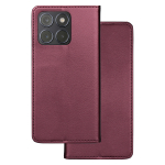 Smart Magnetic &uuml;mbris Motorola Edge 70 Fusion jaoks burgundpunane