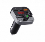 ART FM-transmitter bluetooth 5.0 + USB A QC3.0 + Typ C (kokku 30W) FM-84B must