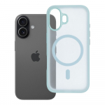 &Uuml;mbris iPhone 17 Flexline Mag Cover, &uuml;hilduv MagSafe-ga, roheline