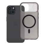 Case for iPhone 15 Aurora compatible with MagSafe black