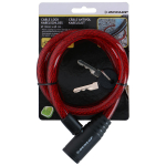 Dunlop v&otilde;tmega spiraalne jalgrattalukk, 65 cm, punane