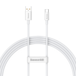 Cable USB do USB-C Baseus Superior 100W 1.5m (white)