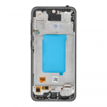 LCD ekranas SAMSUNG A36 5G HARD OLED su rėmeliu