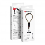 FORCELL F-DESIGN R10X40 rie&scaron;o telefono virvelė su reguliuojamu ilgiu (maks. 20cm kilpoje) žalia rožinė violetinė