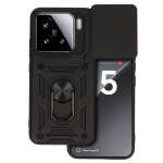 Slide Camera Armor dėklas telefonui Xiaomi 15 5G juodas