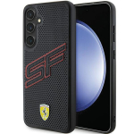 Ferrari Big SF Perforated &uuml;mbris jaoks Samsung Galaxy S24+ - must