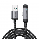 Joyroom S-A56 EnjoyX Series 90&deg; USB-A - Lightning 3A kaabel 1.2m - must