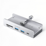 Orico MH5PC jaotur klamberkinnitusega USB-C / 2x USB-A 3.2 + 1x USB-C 3.2 + 1x SD&TF - h&otilde;bedane