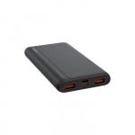 XO I&scaron;orinė baterija PR126 10000 MAH PD QUICK CHARGE 4.0 JUODAS