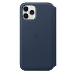 APPLE nahast Folio &uuml;mbris IPHONE 11 PRO SEA BLUE MY1L2ZM/A originaalplomm