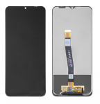 Ekranas Samsung A226 A22 5G su lietimui jautriu stikliuku Black originalus